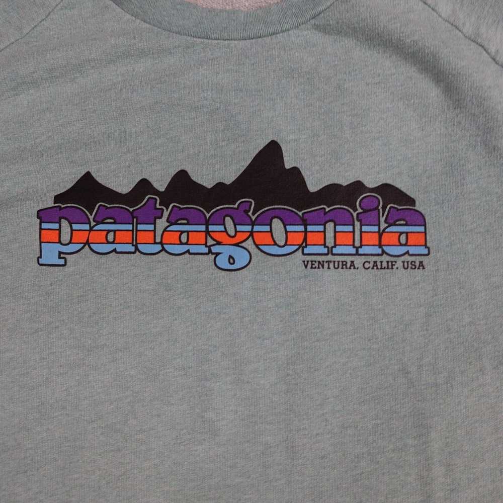 Patagonia Patagonia Sweatshirt M Blue Crewneck Li… - image 2