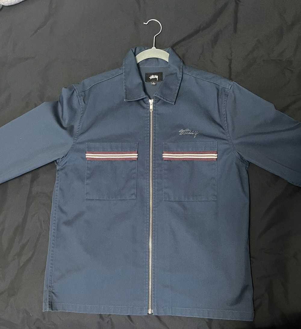 Stussy Stussy Full Zip Work L/S Shirt - image 1