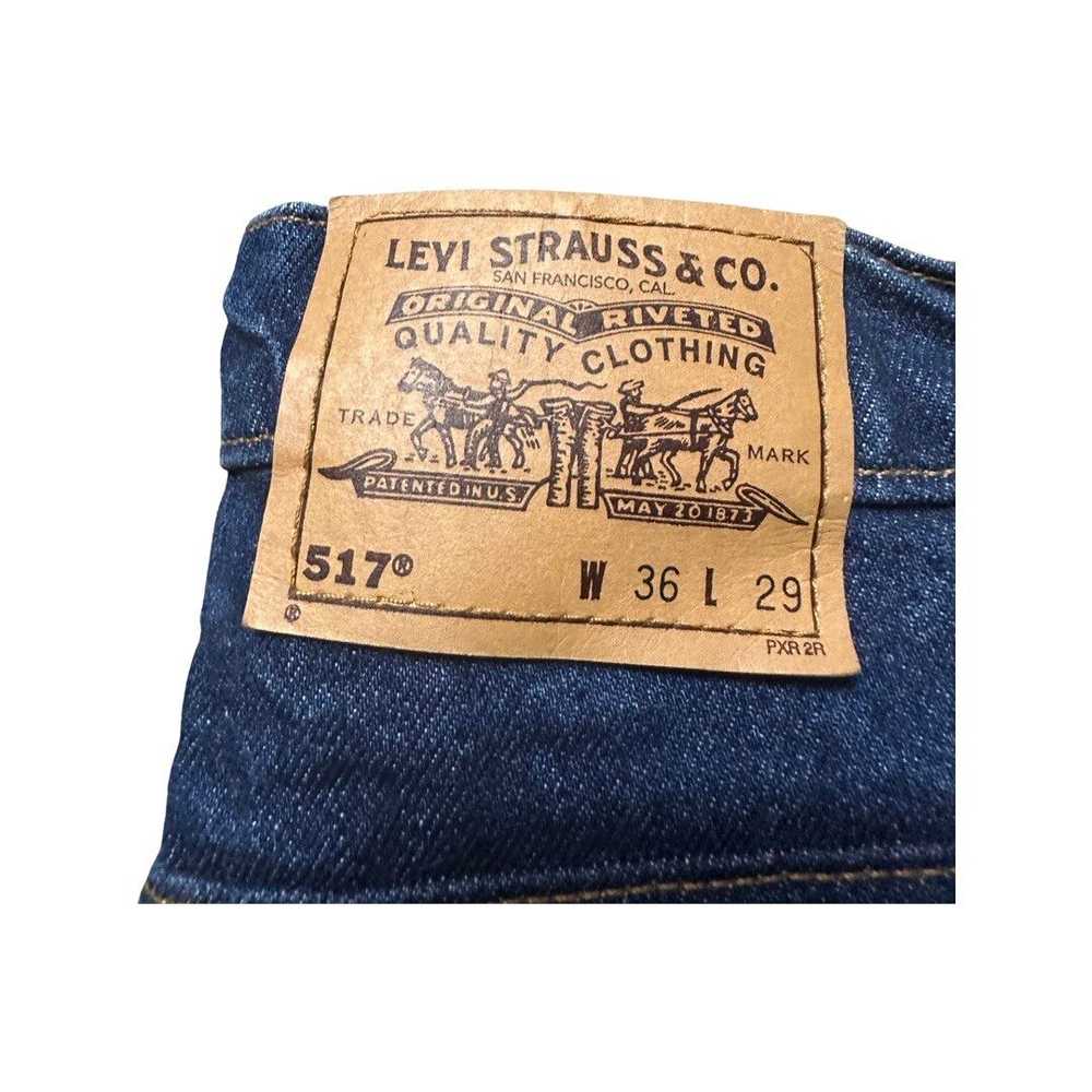 Levi's × Made In Usa × Vintage Orange Tab 517 36x… - image 5