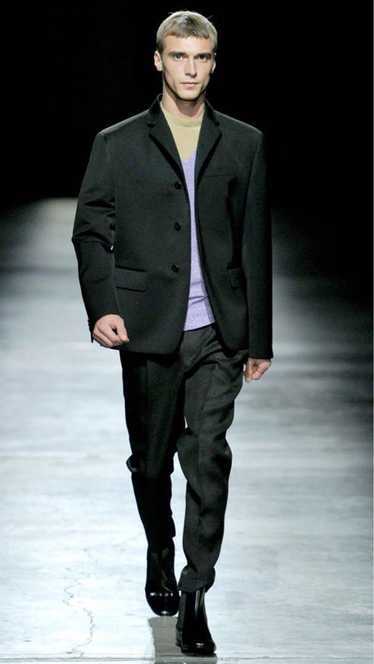 Prada Rare 2011 AW nylon black blazer