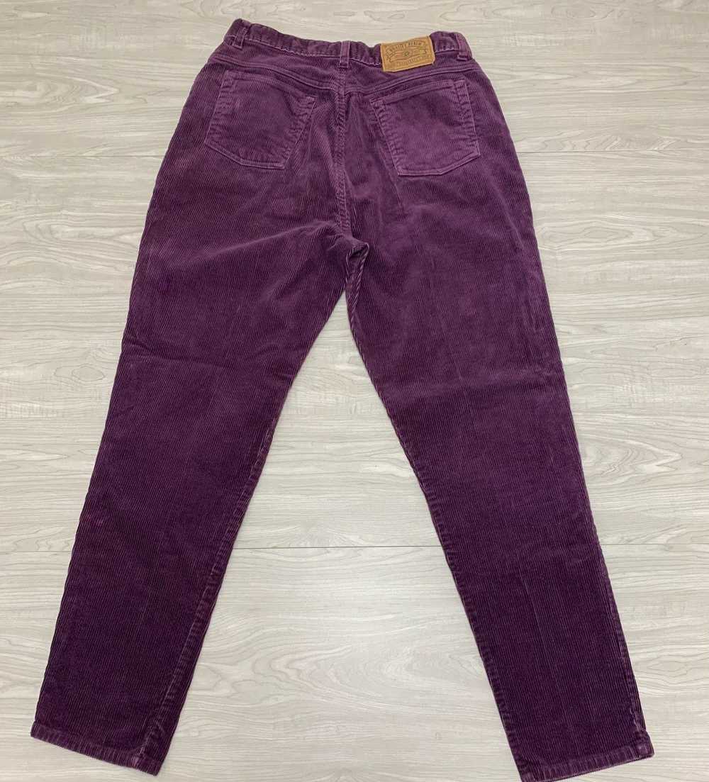 Streetwear × Vintage Vintage Purple Corduroy pant… - image 3
