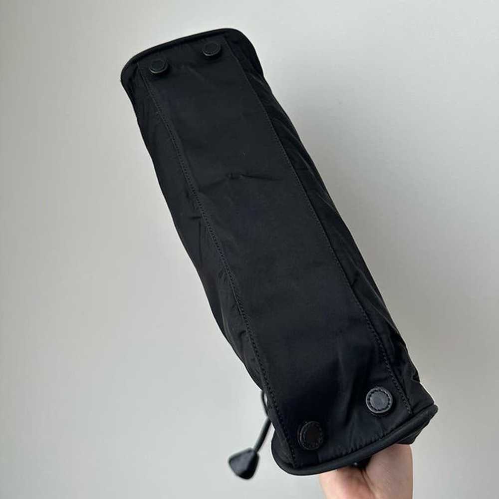 Prada Prada Black Nylon Tote Bag w/ Lock & Key - image 5