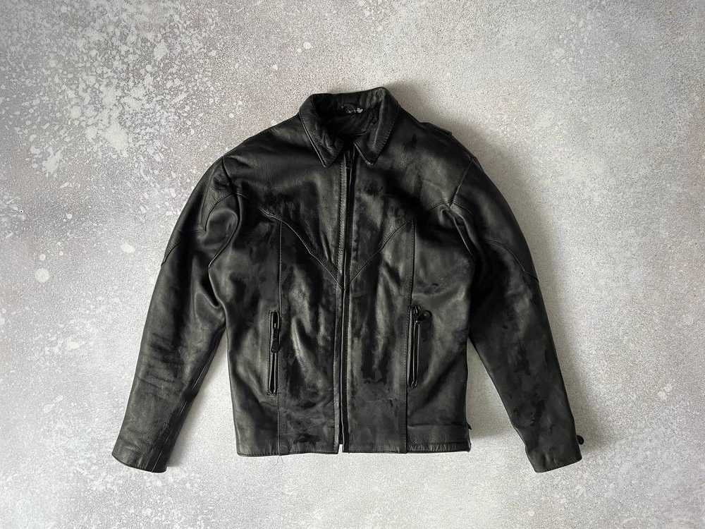 Genuine Leather × Hudson × Leather Jacket Vintage… - image 2