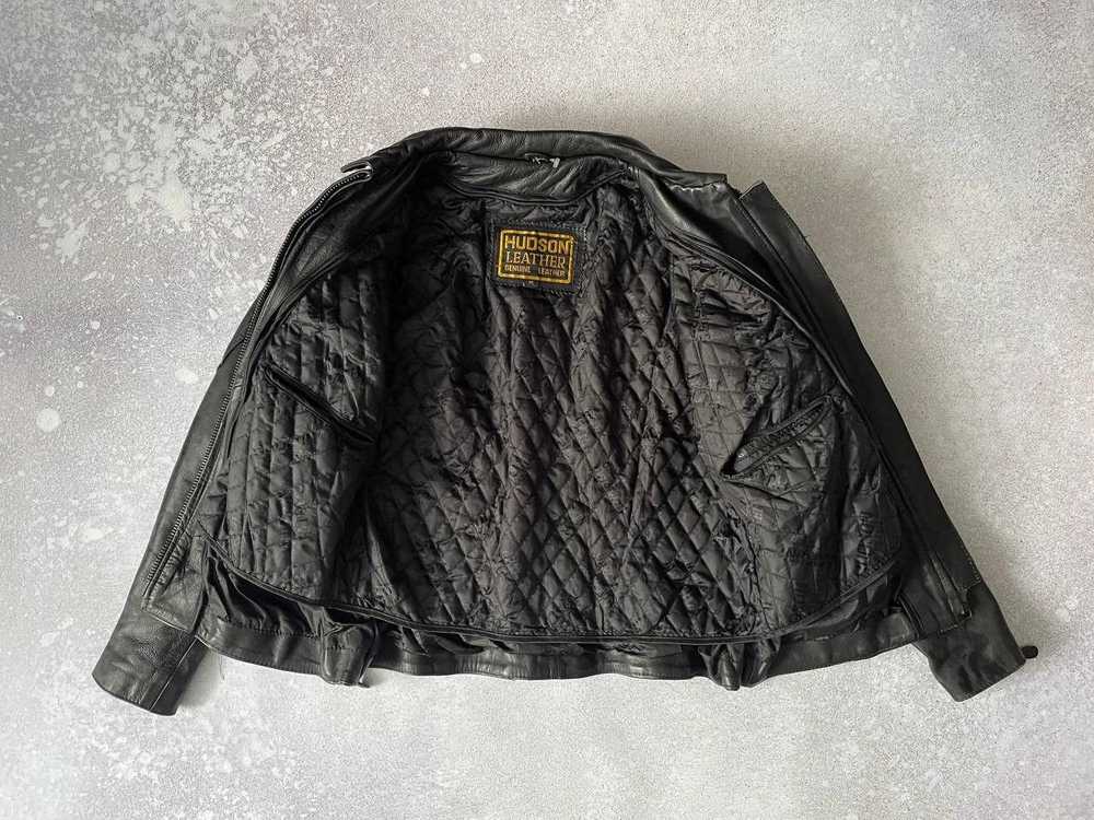 Genuine Leather × Hudson × Leather Jacket Vintage… - image 4