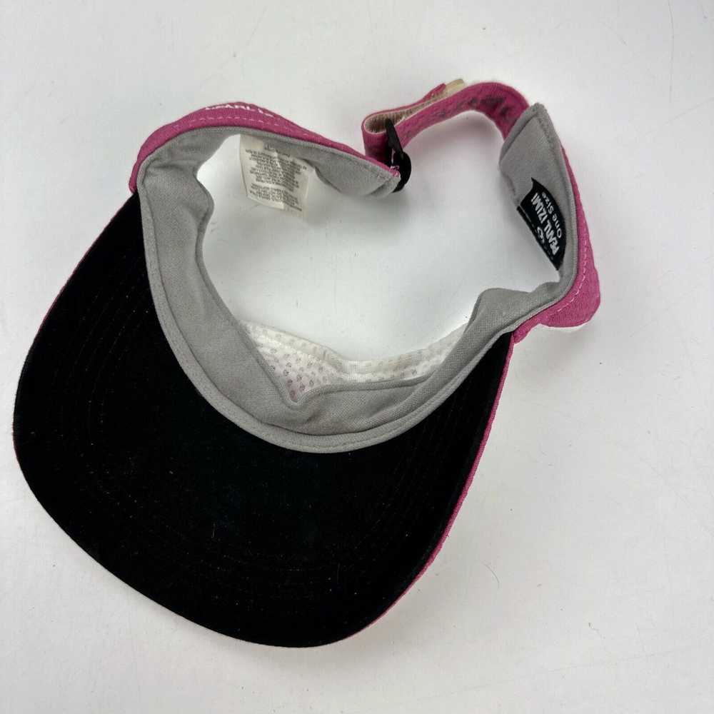 Pearl Izumi Pearl Izumi White Pink Visor Cap Hat … - image 4