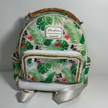 Loungefly Disney Parks Mickey Mouse Tropical Back… - image 1
