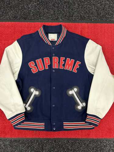 Supreme Supreme Bones Varsity Jacket CHITO