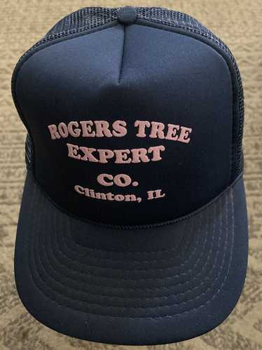 Snap Back × Trucker Hat × Vintage Rogers Tree Expe