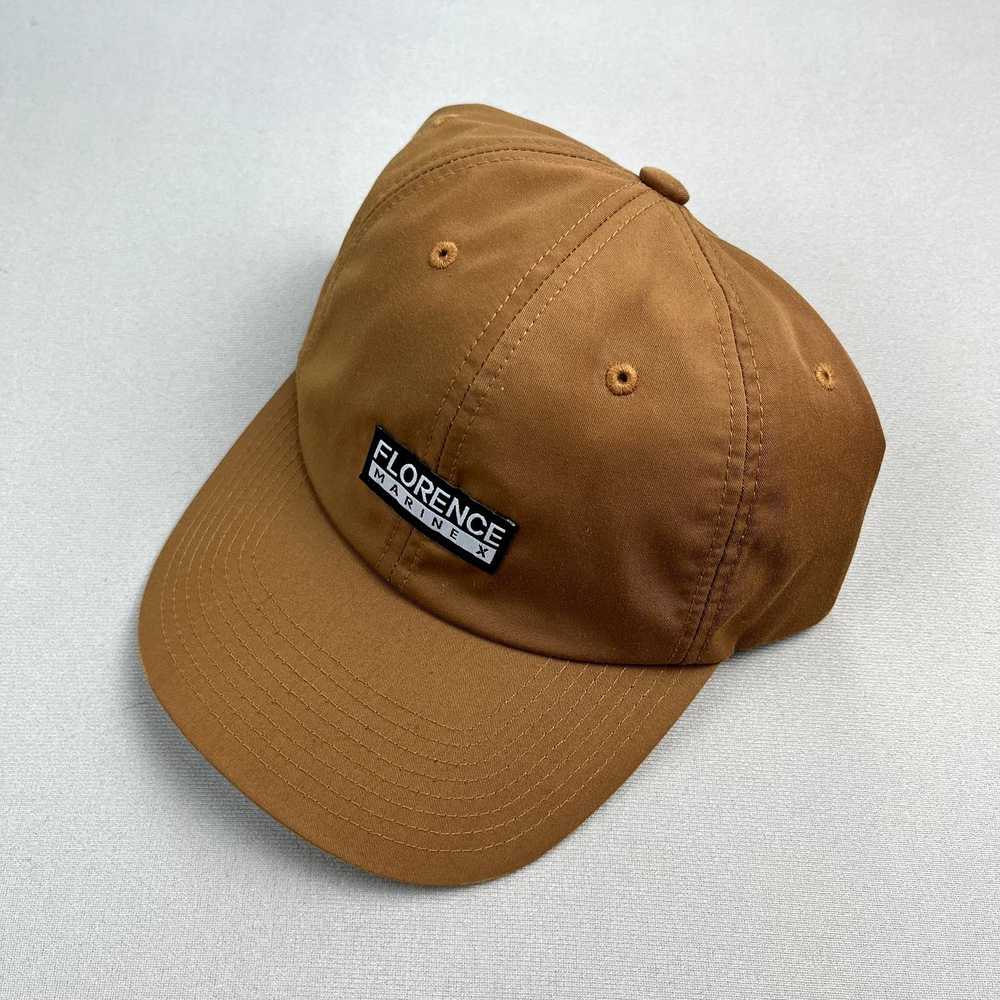 Vintage Florence Marine X Hat Cap Snapback Brown … - image 1