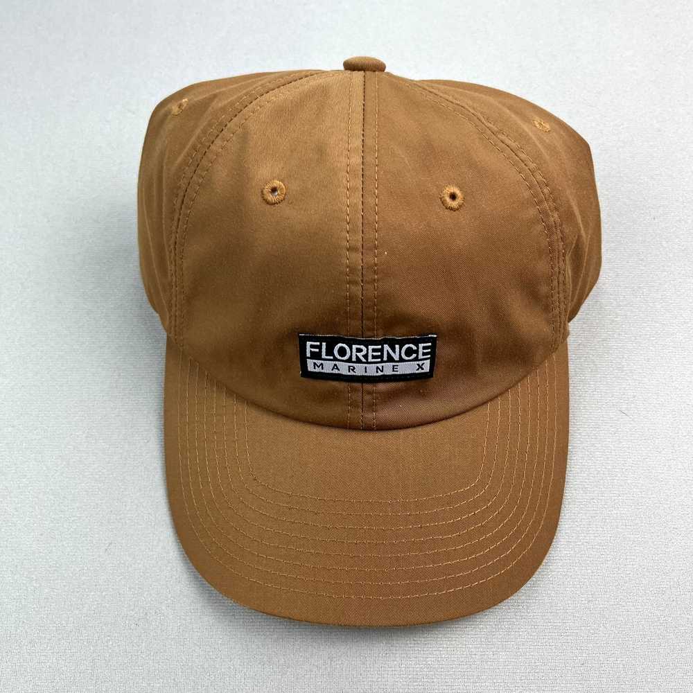 Vintage Florence Marine X Hat Cap Snapback Brown … - image 2