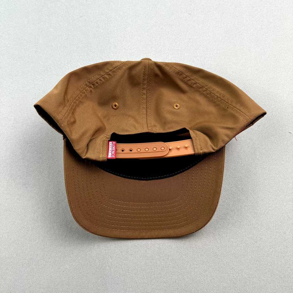 Vintage Florence Marine X Hat Cap Snapback Brown … - image 4