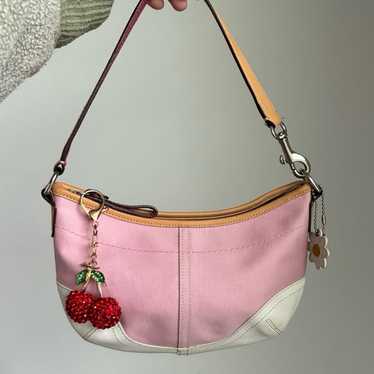 Coach Mini Soho Pink Shoulder Bag - image 1
