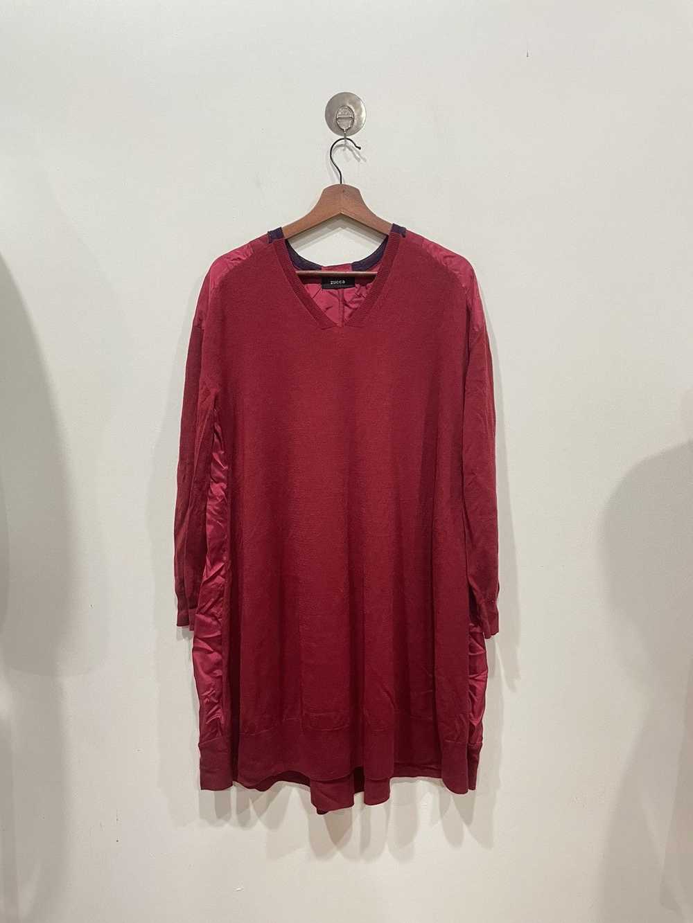 Issey Miyake × Vintage × Zucca Zucca Red Dress - image 1