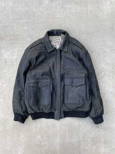 Leather Jacket × Streetwear × Vintage Vintage 00s 