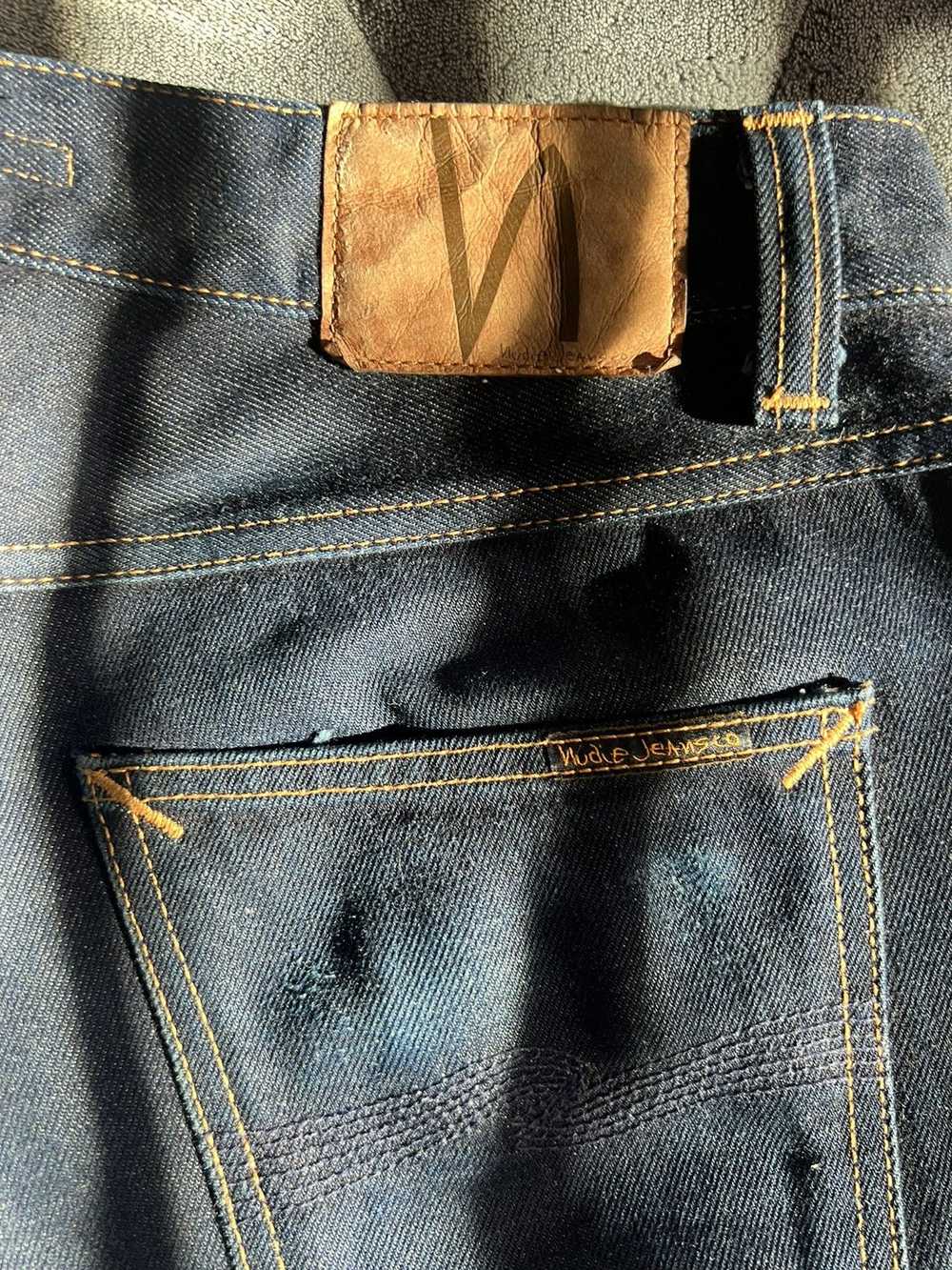 Nudie Jeans Gritty Jackson Dry Maze Selvage - image 3