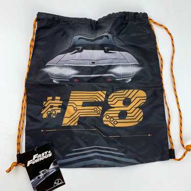 Vintage Fast & Furious 8 Drawstring Bag - image 1