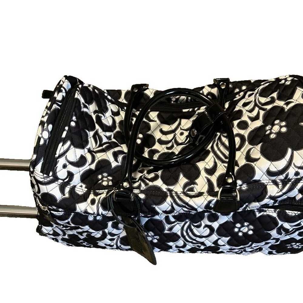 Vera Bradley Day Night Floral Rolling Suitcase/Tr… - image 1