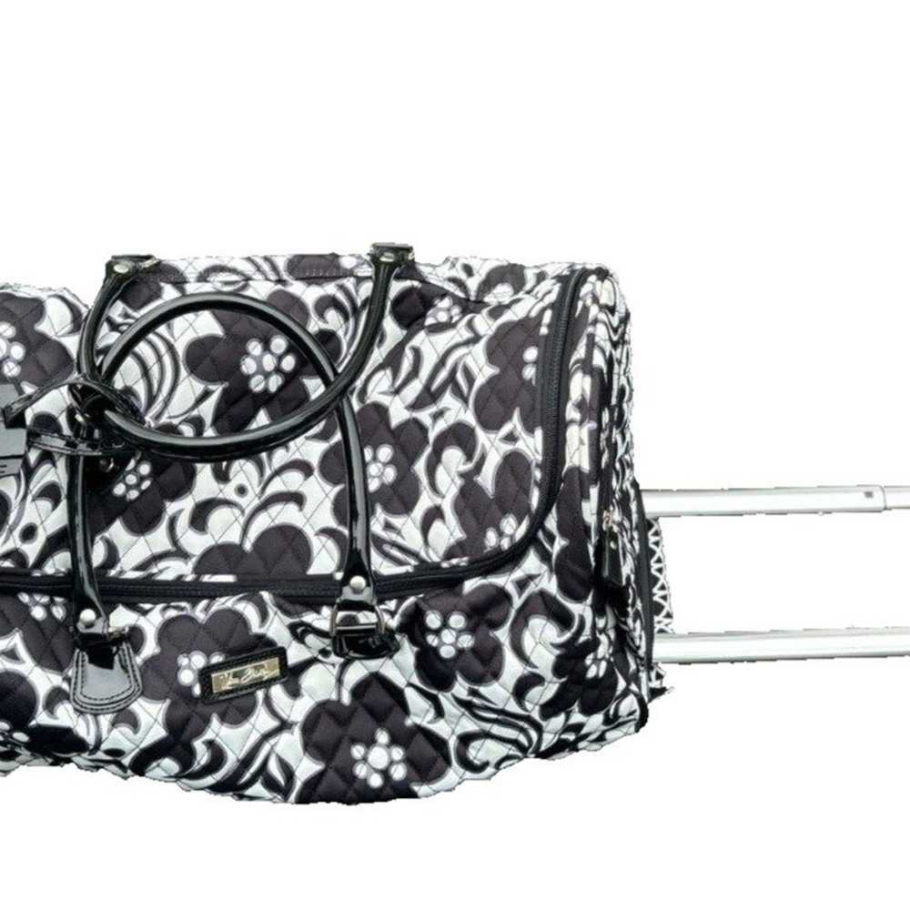 Vera Bradley Day Night Floral Rolling Suitcase/Tr… - image 4