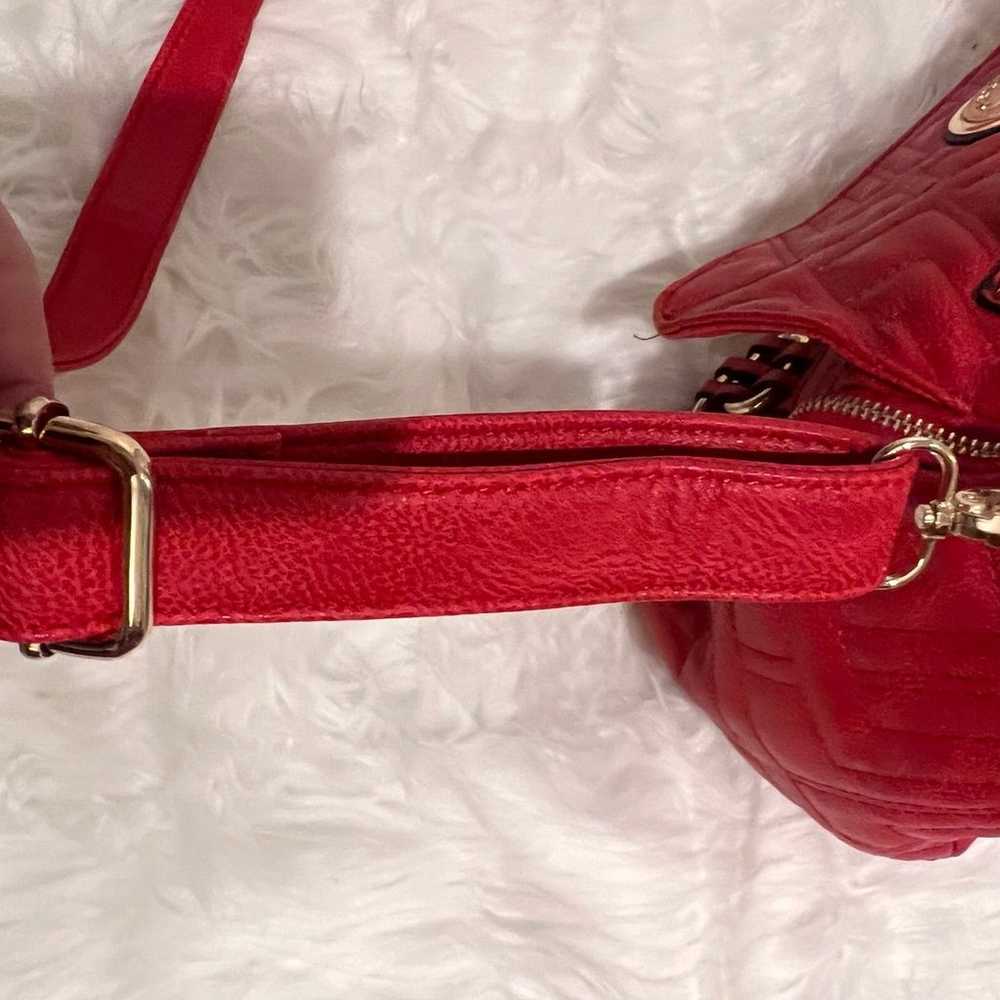 Gorgeous deep red Michael Kors handbag - image 7