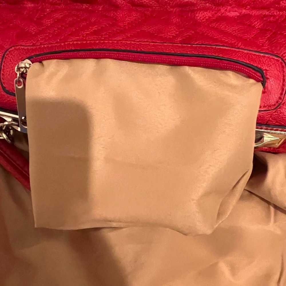 Gorgeous deep red Michael Kors handbag - image 9