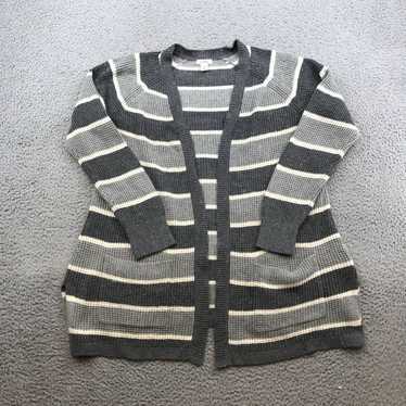 Vintage LL Bean Cardigan Sweater Womens Medium Gr… - image 1