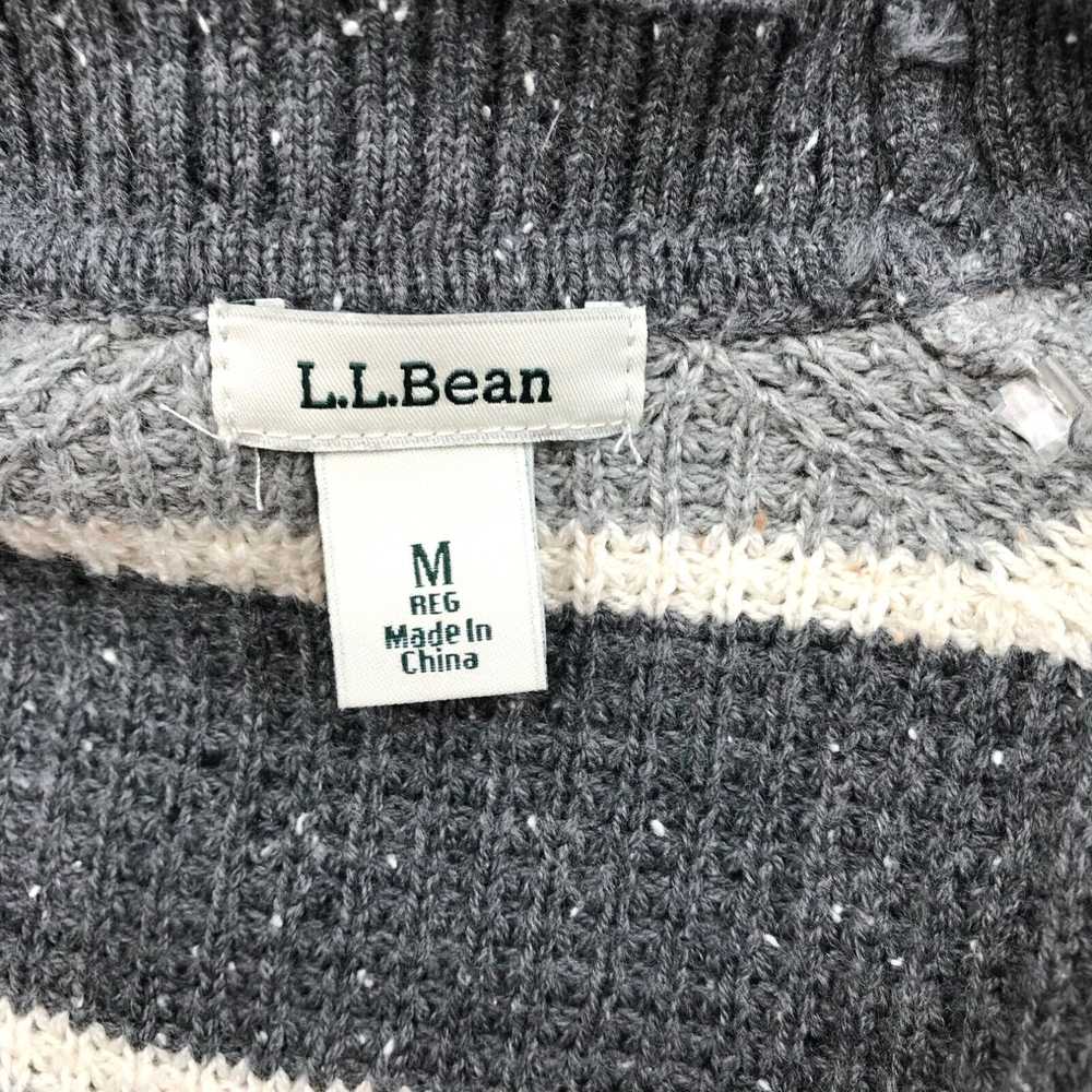 Vintage LL Bean Cardigan Sweater Womens Medium Gr… - image 2