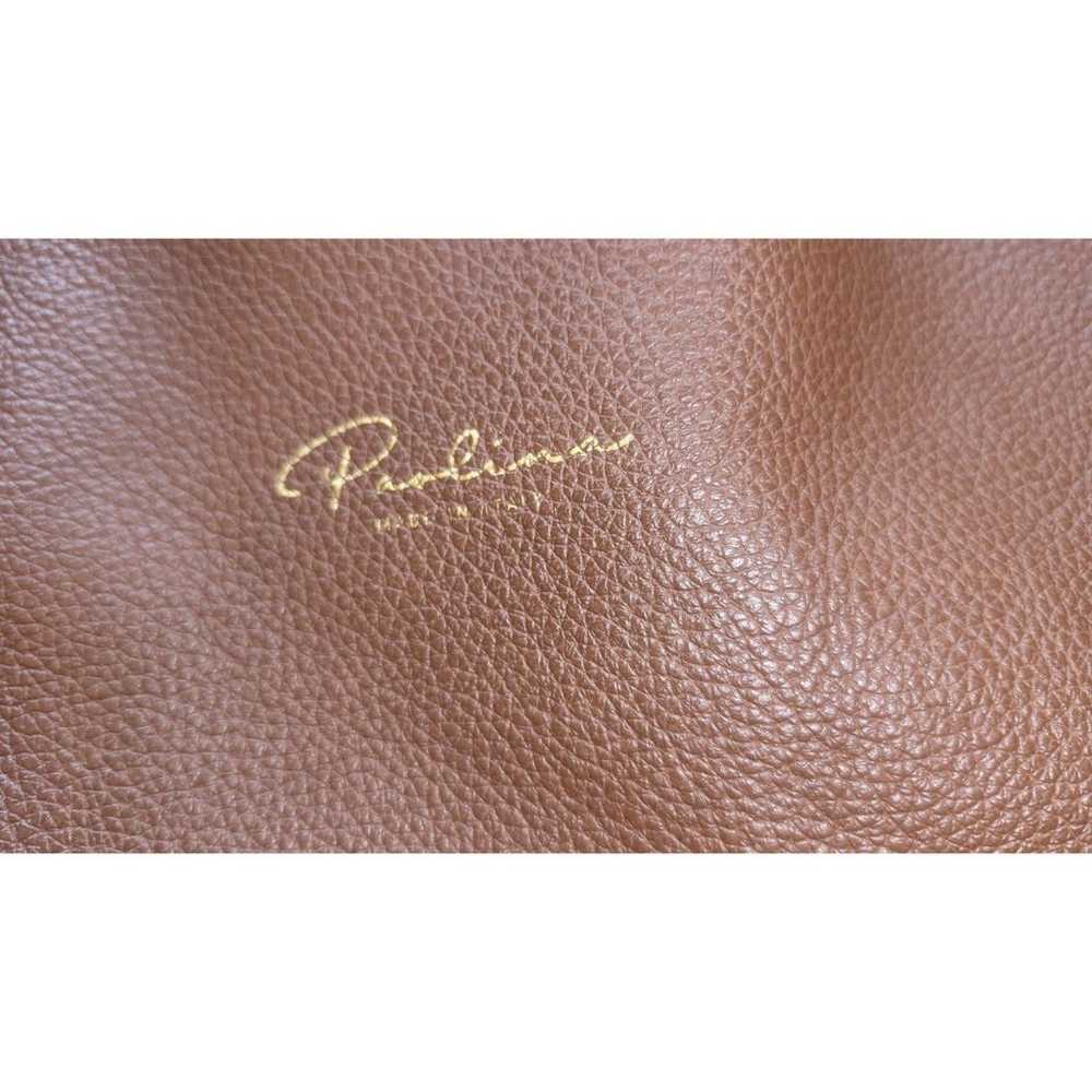 Genuine Paolina Leather Handbag with matching int… - image 8