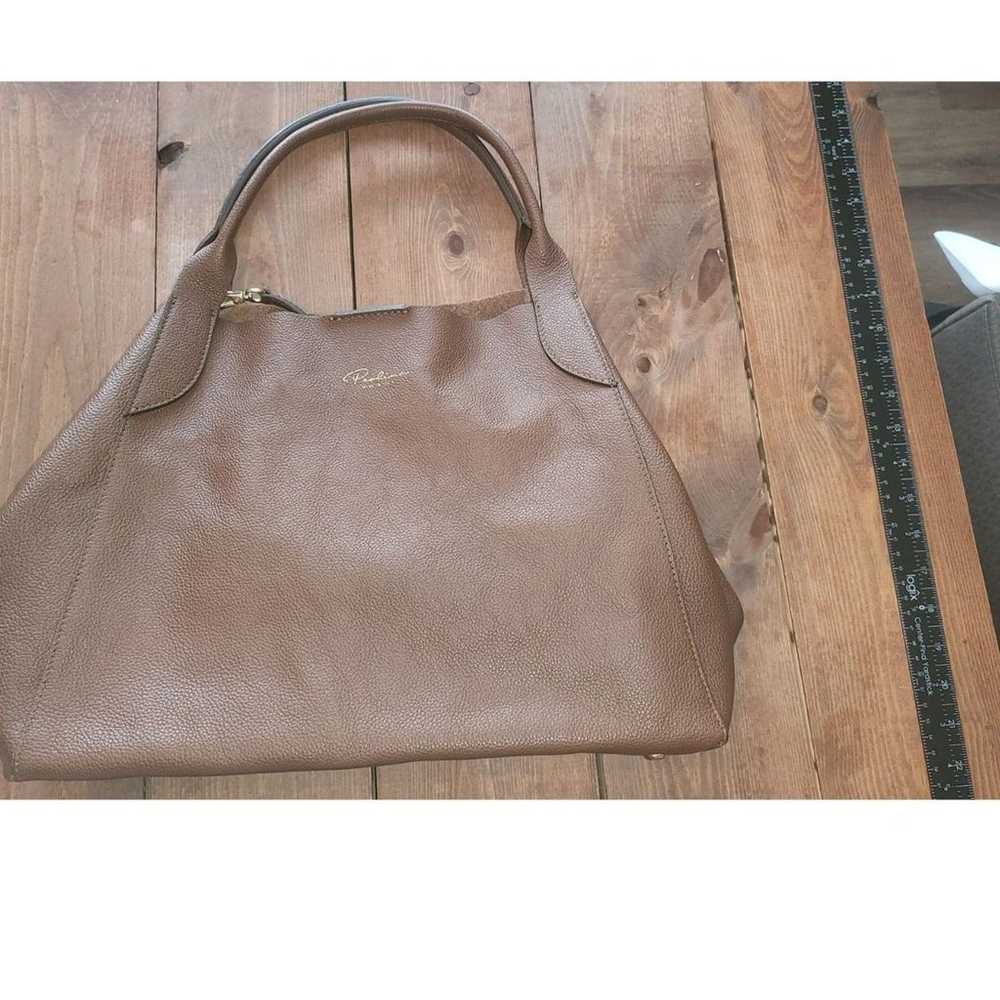 Genuine Paolina Leather Handbag with matching int… - image 9
