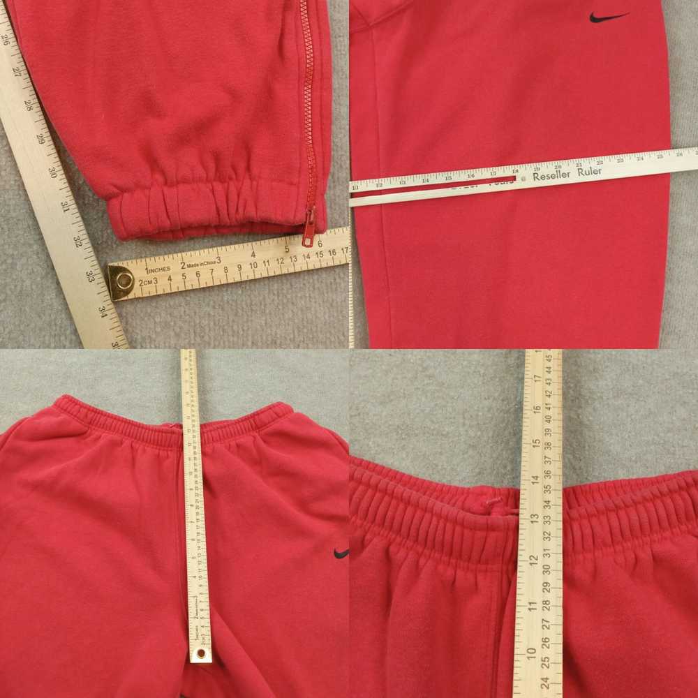 Nike Vintage Nike Pants Mens Extra Large Red Trac… - image 4