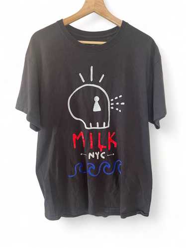 Hype × Streetwear The Real Buy Milk NYC T-shirt by