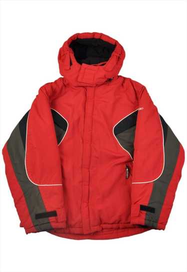 Vintage Reebok Jacket Thermal Lining Black/Red Lad