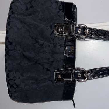 Authentic vintage black coach bag
