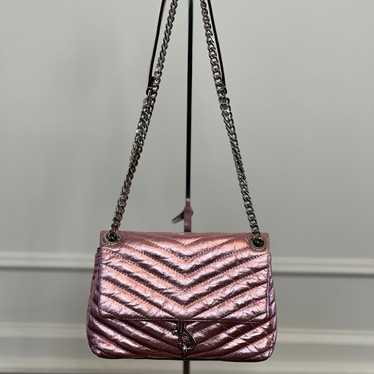 Rebecca Minkoff pink metallic purse