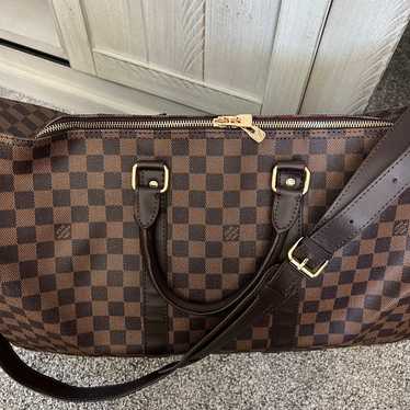 Checkered duffel bag - image 1