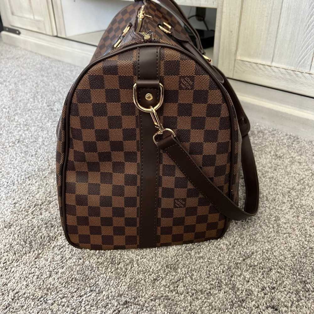 Checkered duffel bag - image 2