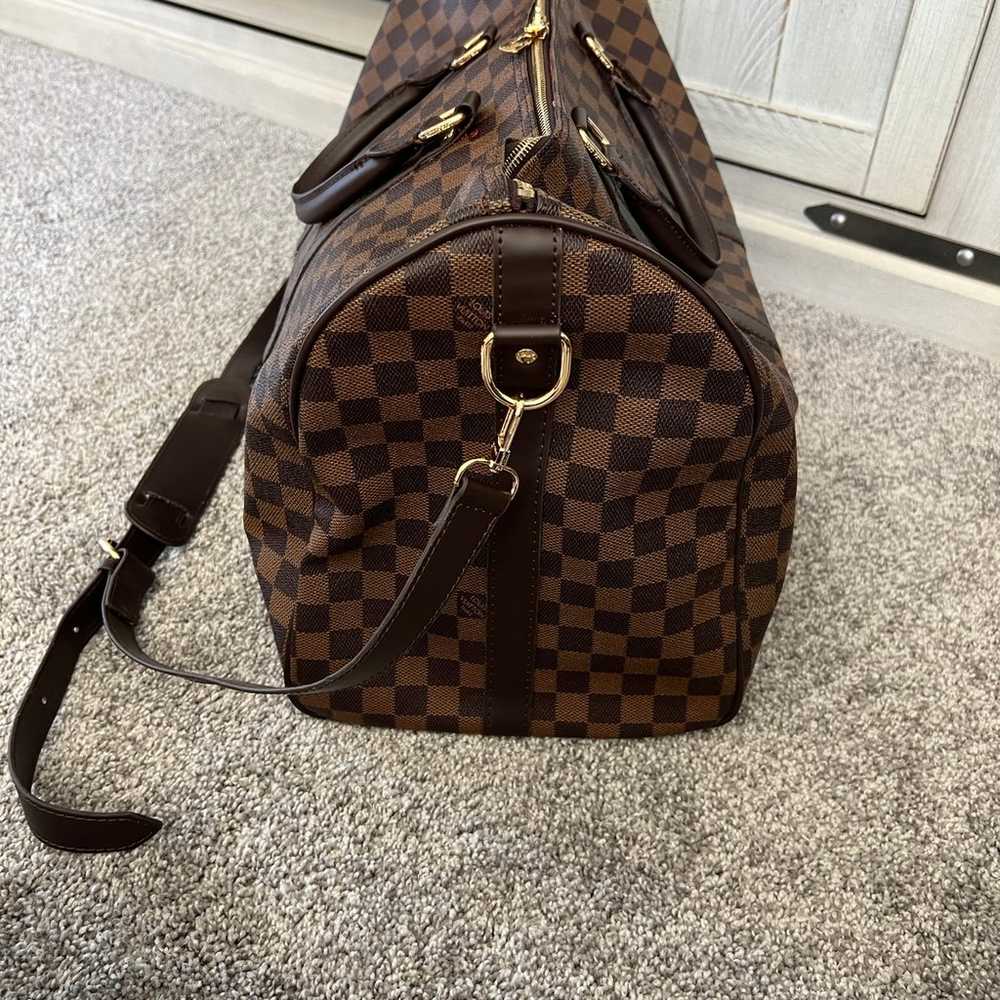 Checkered duffel bag - image 3