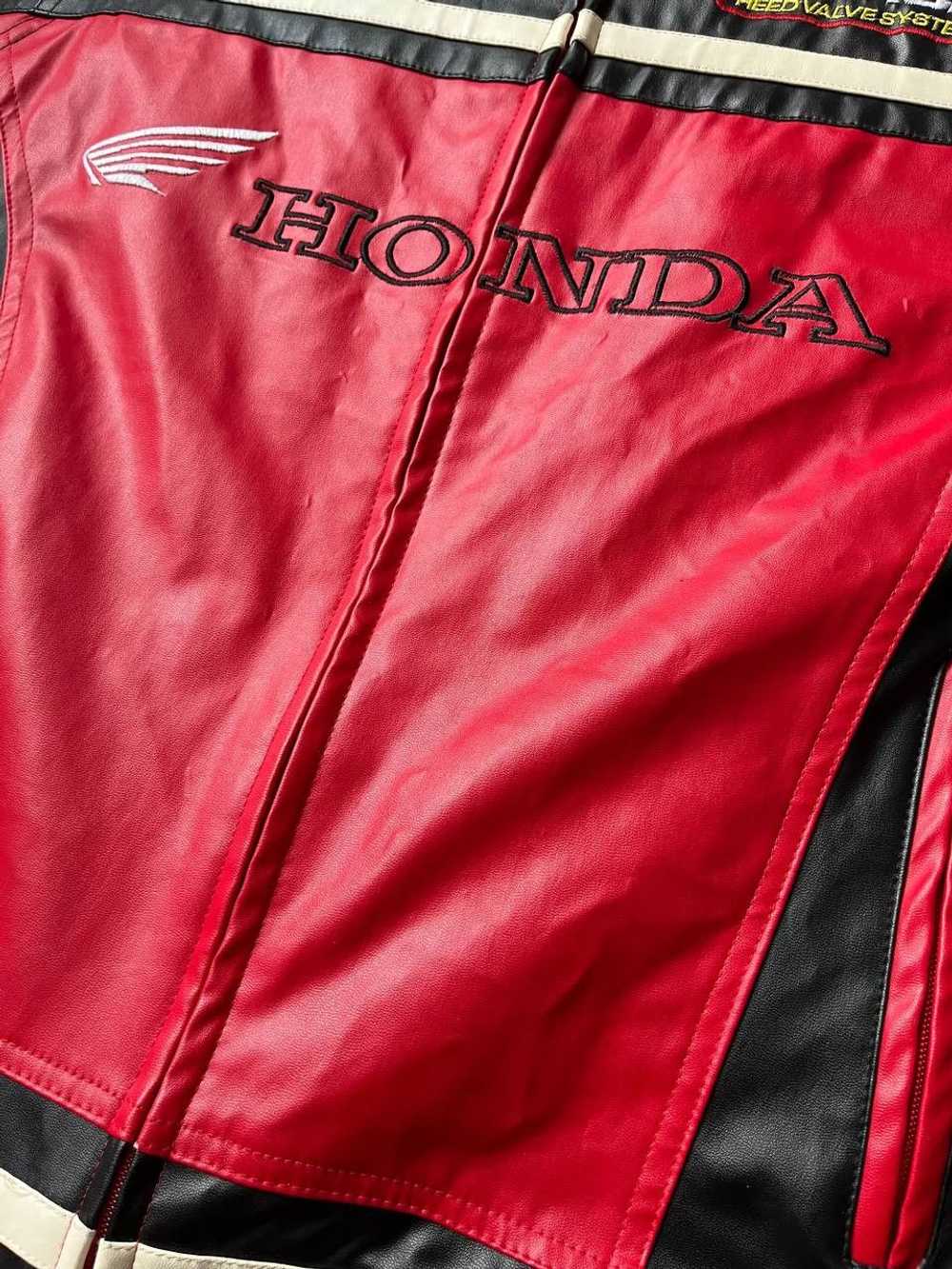 Honda × Racing × Vintage Vintage Red Black Honda … - image 10