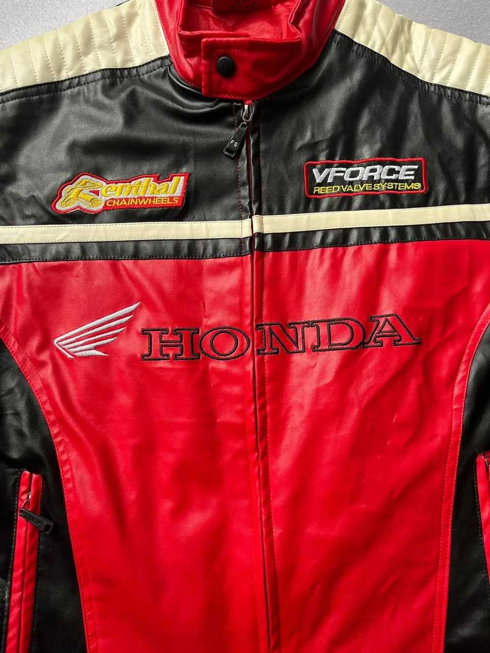 Honda × Racing × Vintage Vintage Red Black Honda … - image 5