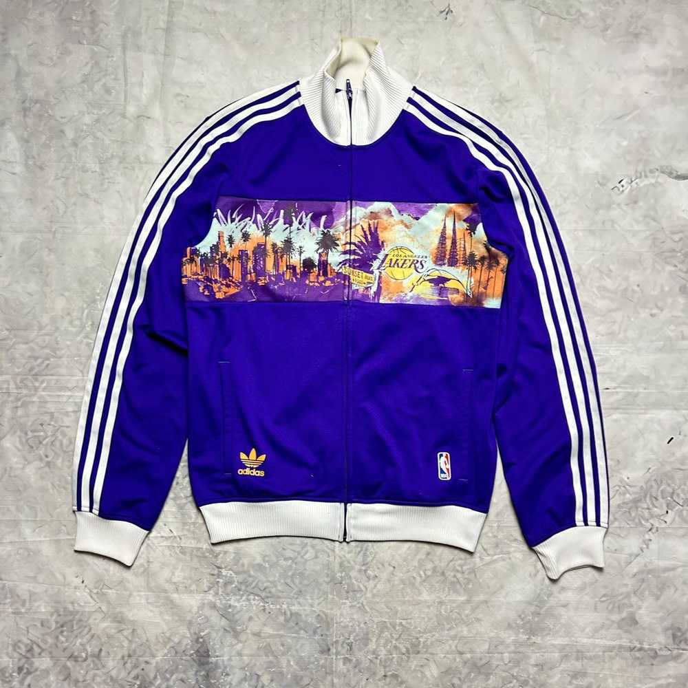 Adidas × L.A. Lakers × Vintage Y2K Adidas LA Lake… - image 1