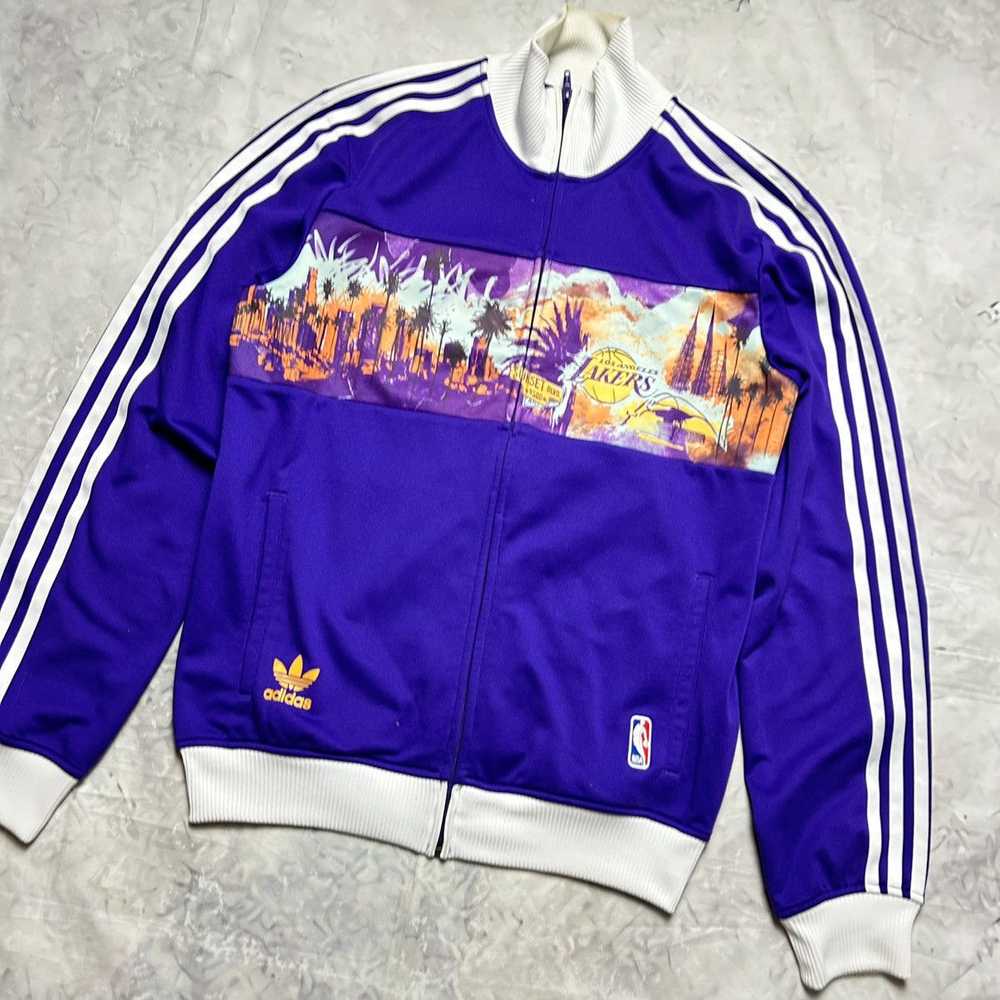 Adidas × L.A. Lakers × Vintage Y2K Adidas LA Lake… - image 2