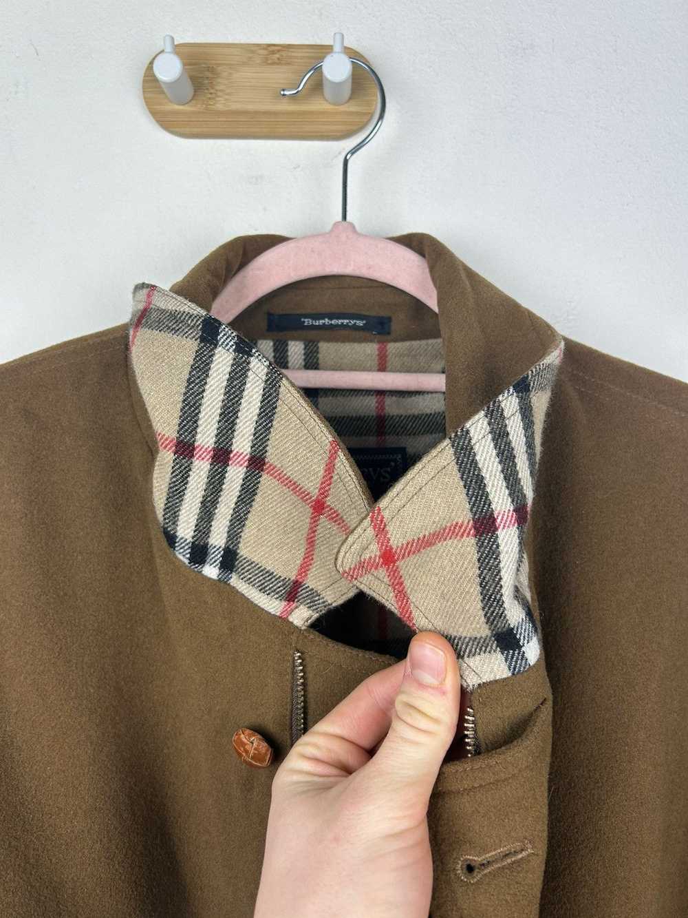 Burberry × Streetwear Burberry Wool Duffle Coat N… - image 10