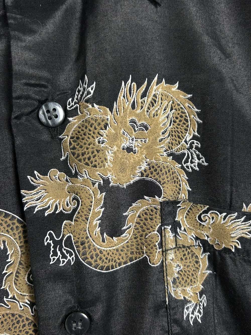 Crazy Shirts × Vintage 90s Vintage Dragon AOP Tha… - image 3