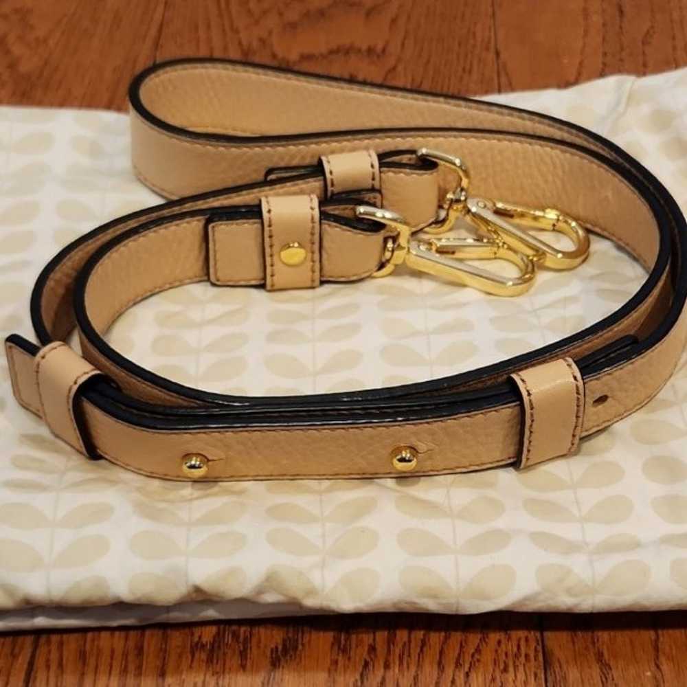 Orla Kiely Stem Punched Leather Handbag - image 6