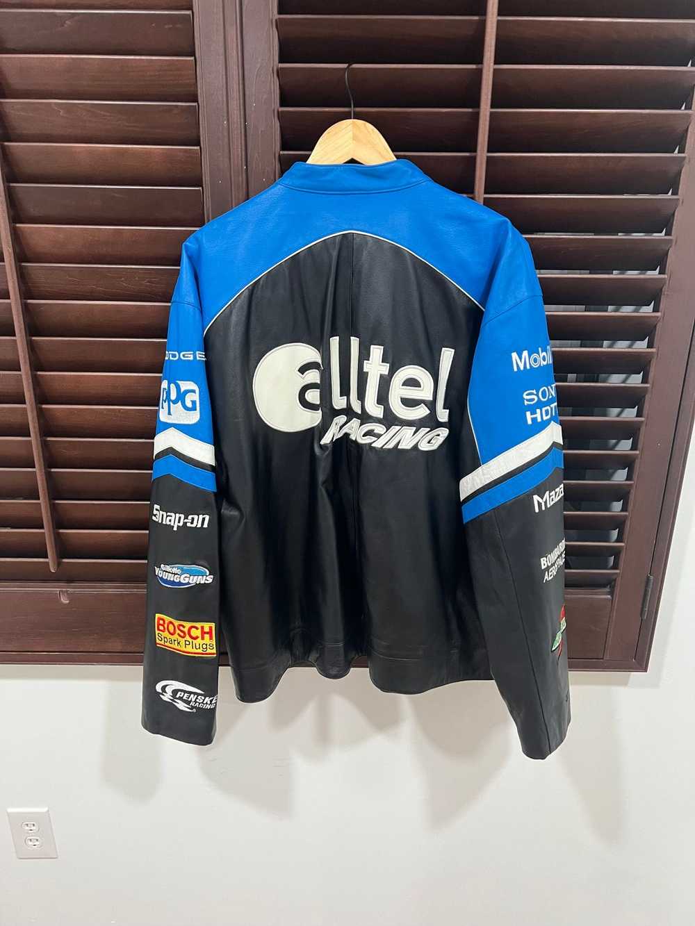 Leather Jacket × Racing × Vintage Vintage Racing … - image 1