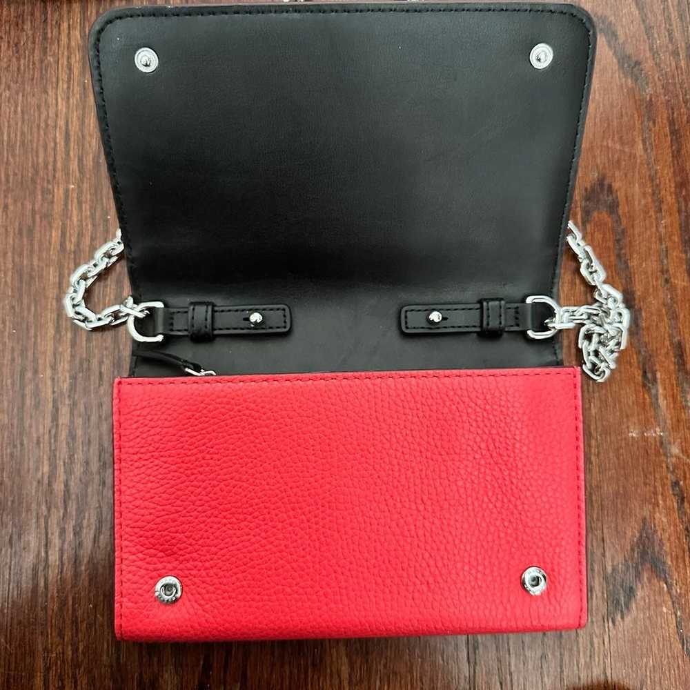 $140 NEW Marc Jacobs Red Bag Leather Crossbody - image 6