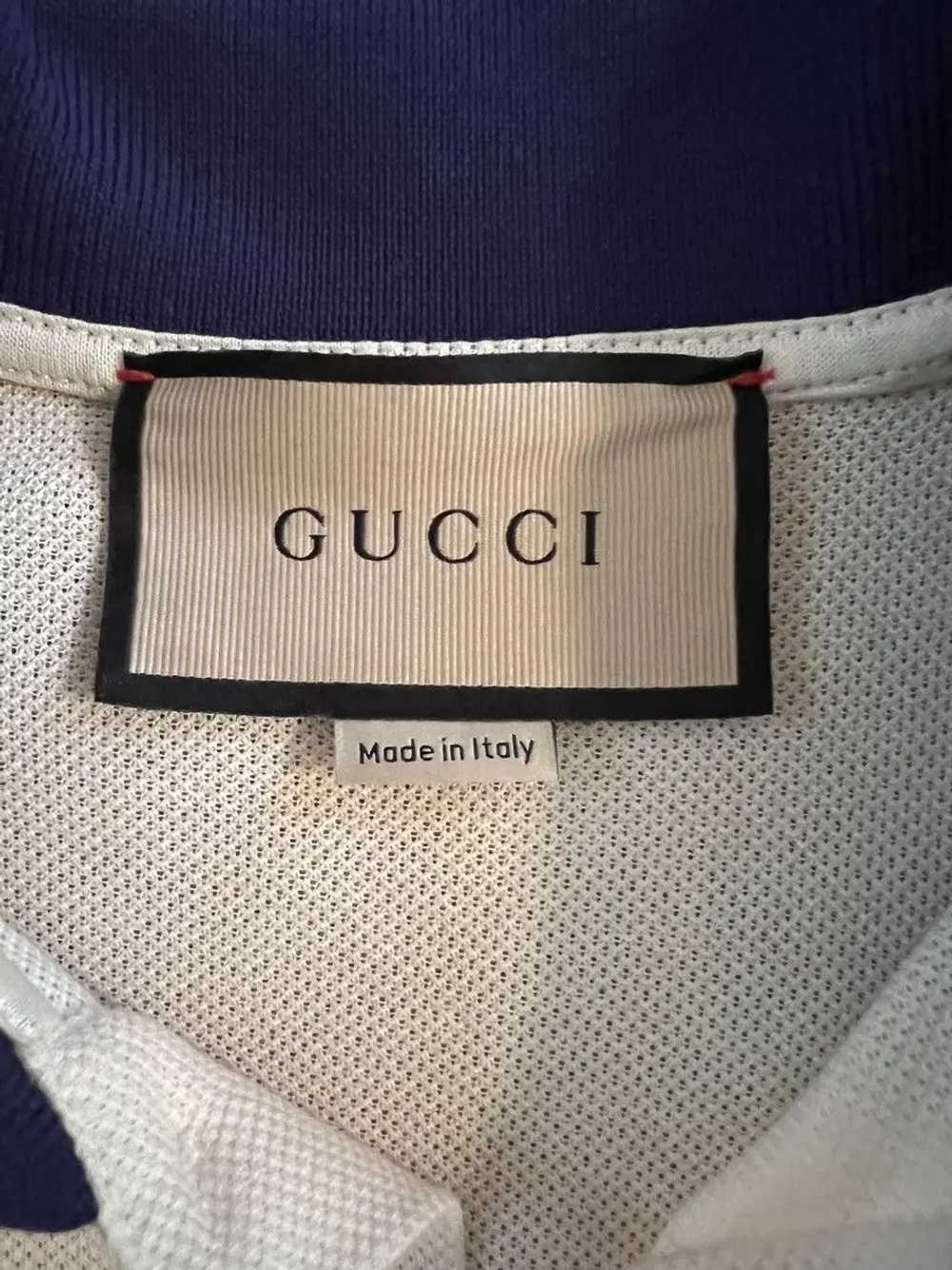 Gucci Gucci GG Monogram Taped Polo Interlockin G … - image 7