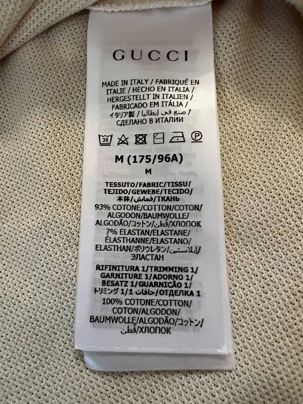Gucci Gucci GG Monogram Taped Polo Interlockin G … - image 9