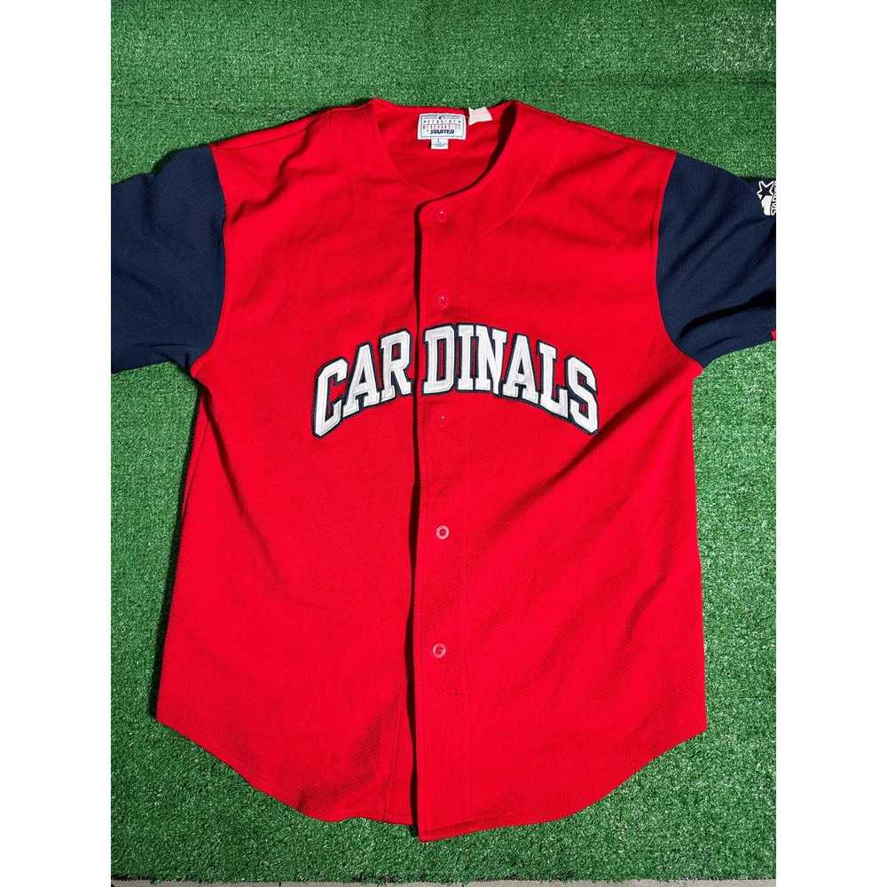 Starter St Louis Cardinals Vtg Starter Jersey Red… - image 1