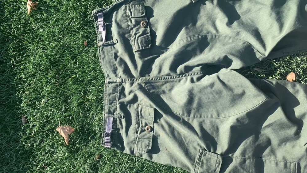 Made In Usa × Vintage Vintage Green Double Knee C… - image 5