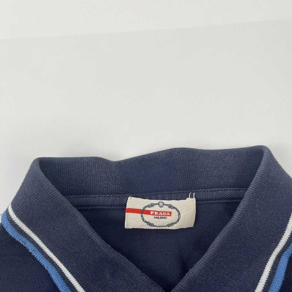 Prada × Vintage Vintage Prada Polo T-Shirt Mens XL - image 3